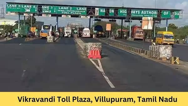 Vikravandi Toll Plaza, Villupuram, Tamil Nadu